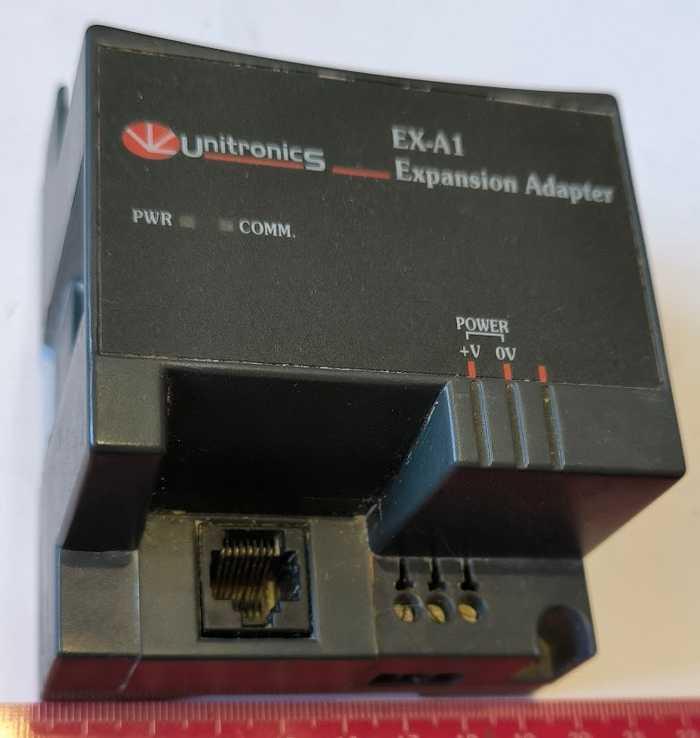 UNITRONICS EX-A1 12/24Vdc Expansion Adapter.. použitý / used .. cena na dotaz / price on request
