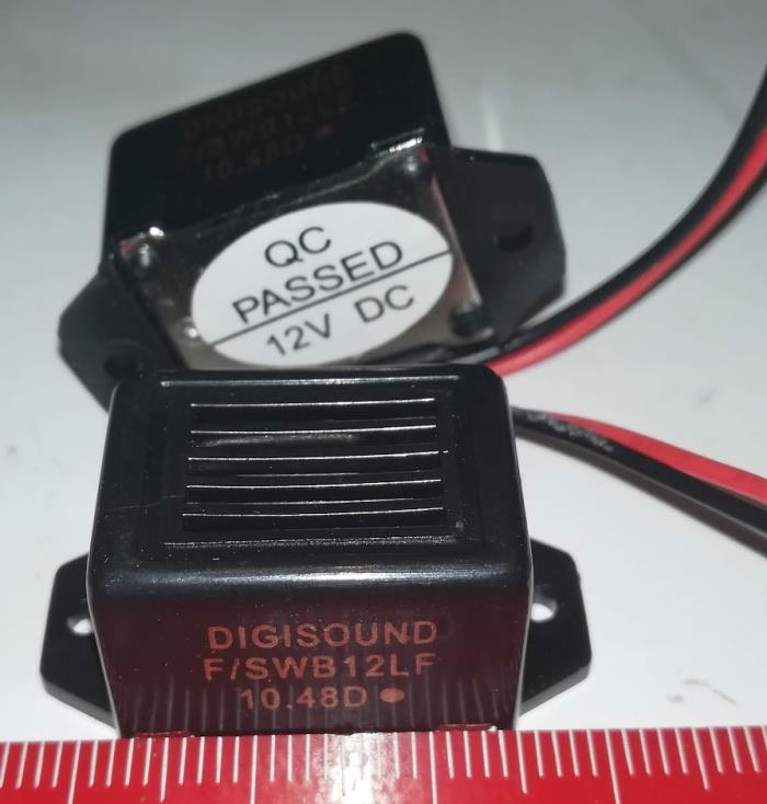 piezo F/SWB12LF DIGISOUND, 12V, nepřerušovaný tón
