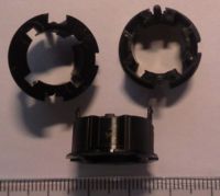 halter hallsensor ABSCHIRJ - plastový díl  ... balení 150ks za 50Kč