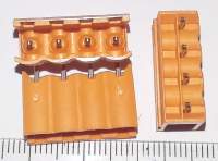 není skladem - svorkovnice 5mm - 4piny ... balení 39ks za 50Kč