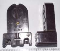 patice typ 171 - 2A 250V, zářivková, starší