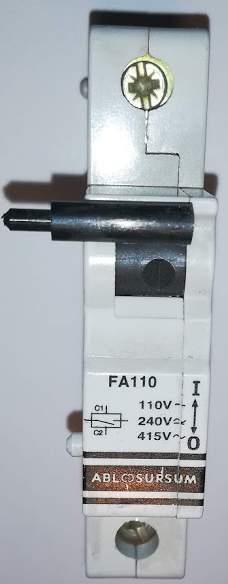 Pomocný kontakt FA110 .. cena na dotaz / price on request