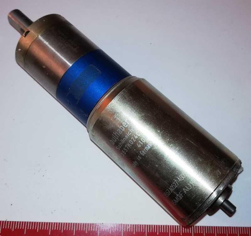 Faulhaber MOTOR 3557K024C 24V s převodovkou 43:1 -  1479285..  použitý / used .. otestován / tested