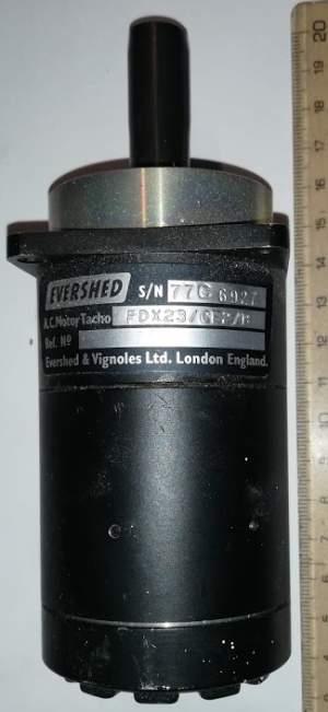 FDX23/CE2/B EVERSHED A.C. motor tacho .. cena na dotaz / price on request