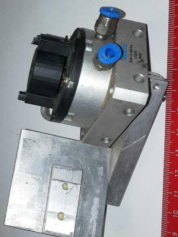 FESTO 173200 - Kyvný pohon - DSM-10-180-P-A + deska dle foto  .. použitý / used