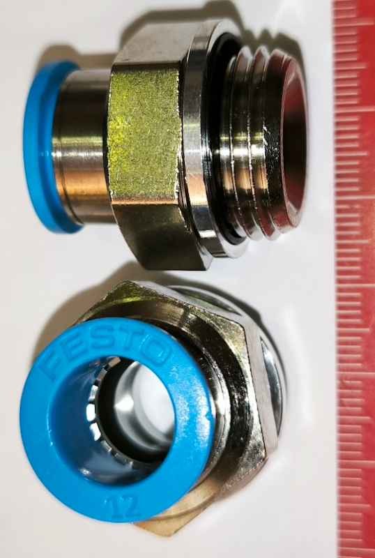 FESTO 186104 - QS-G1/2-12 nástrčné šroubení