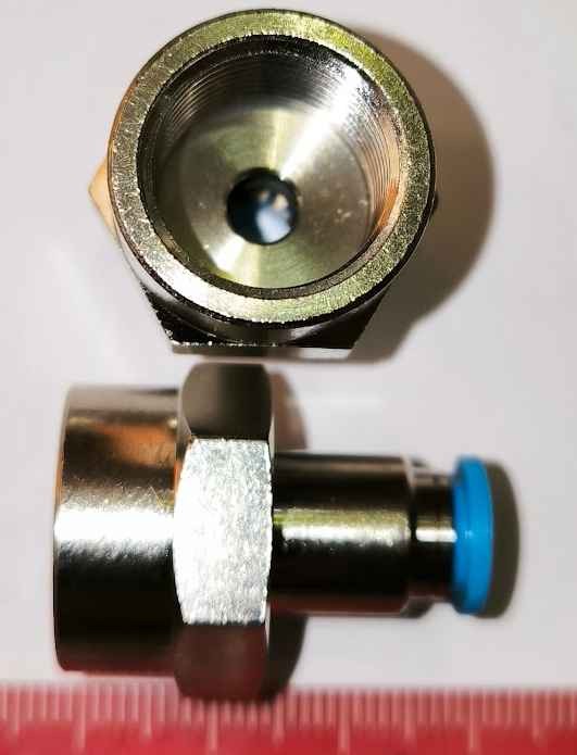FESTO 190652 - Push-in fitting QSF-3/8-6-B