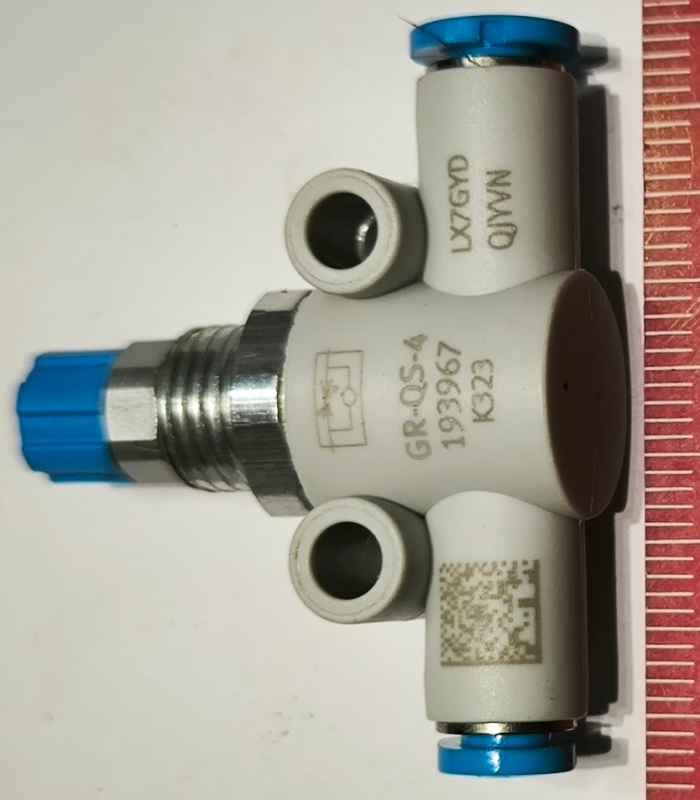 FESTO 193967 - GR-QS-4 jednosměrný škrticí ventil