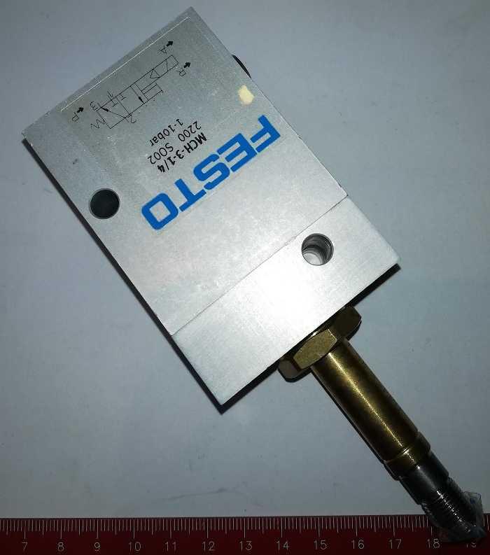 FESTO MCH-3-1/4 2200-SO02 3/2 Way Solenoid Valve