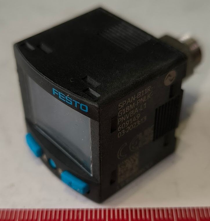 FESTO-609149 - Pressure sensor SPAN-B11R-G18M-PNLK-PNVBA-L1
