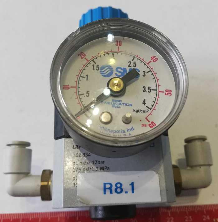 FESTO sestava z demontáže - LPR-1/4-2.5 + SMC indikátor