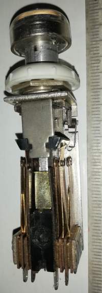 FJ02100 - přepínač, 2xpřepínací, modrá hlava .. cena na dotaz / price on request