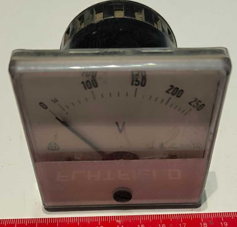 FP80 METRA, rozsah 250V, starší, s předřadníkem, otestovaný