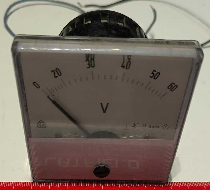 FP80 METRA, rozsah 60V, starší, s předřadníkem, otestovaný