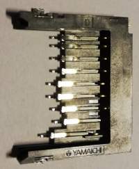 FPS009-3002-BL -   SD Card and MMC Reader (Manual Insertion)   .. cena na dotaz / price on request