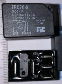 FRC7C-S - automobilové relé 24V 25A