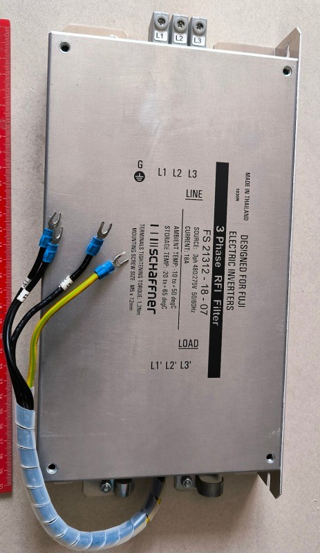 FS21312-18-07 - SCHAFFNER  -  3 Phase RFI Filter   .. cena na dotaz / price on request