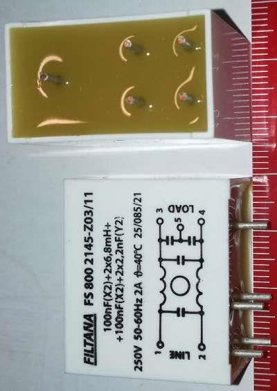 není skladem - FS800 2145-Z03111 odrušovací filtr  FILTANA