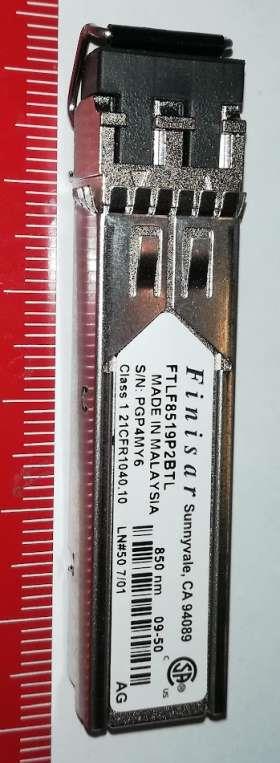 FTLF8519P2BTL - Transceiver Module Ethernet 2.125Gbps 850nm 3V ~ 3.6V LC Duplex Pluggable, SFP  .. cena na dotaz / price on request