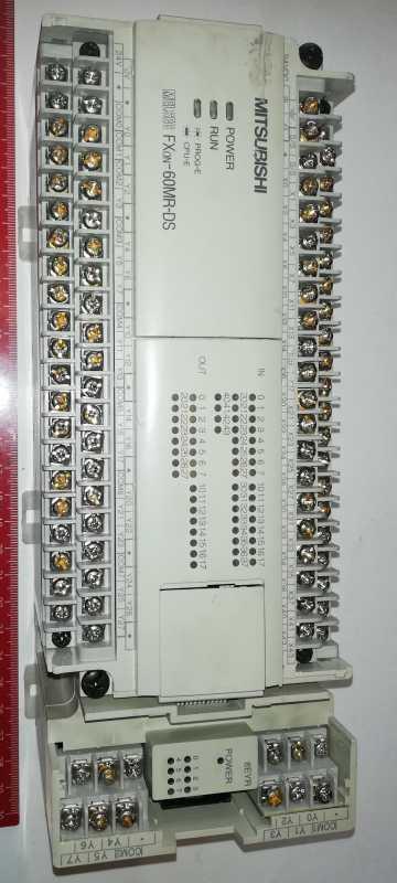 FX0N-60MR-DS + FX0N-8EYR-ES/UL .. použitý / used ..  cena na dotaz / price on request