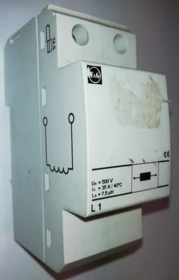 modul F&G L1 500V 35A/40°C 7.5uH   .. cena na dotaz / price on request