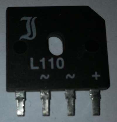 DIOTEC GBUL110 můstek - krátké vývody.. balení 25ks za 100Kč