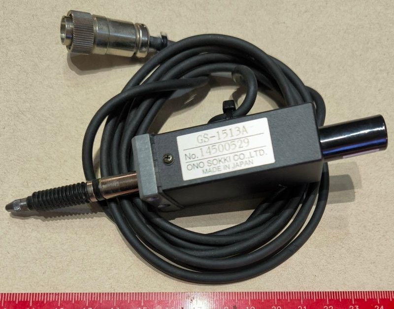 Ono Sokki GS-1513A Linear Guide Sensor 13mm  .. použitý / used .. cena na dotaz / price on request