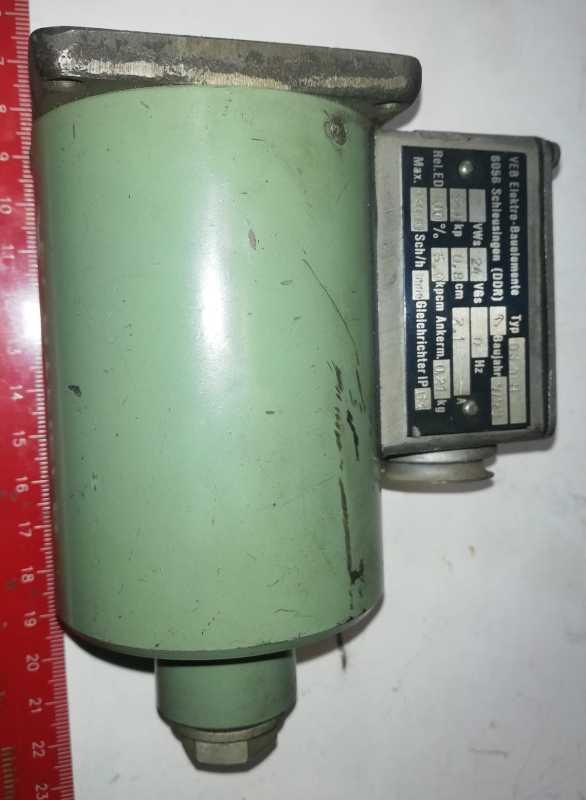 elektromagnet GS1-H, 24V, 1979 rok ..  cena na dotaz / price on request
