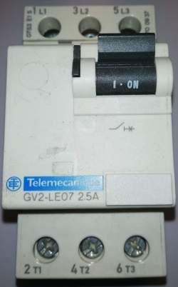GV2LE07 - Ochranný jistič motoru .. cena na dotaz / price on request