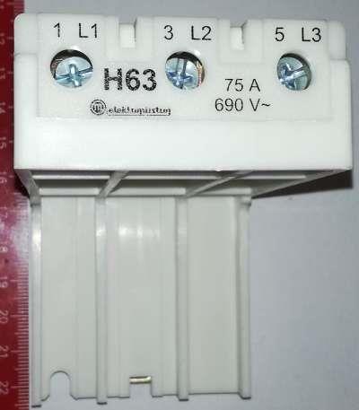 H63 adapter Elektropřístroj  .. cena na dotaz / price on request