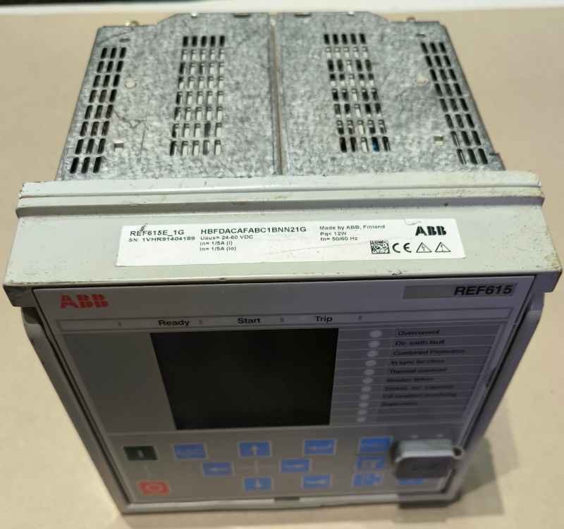 Ochrana a ovládání podavače REF615E_1G - HBFDACAFABC1BNN21G  dle foto  .. použitý / used   .. cena na dotaz / price on request
