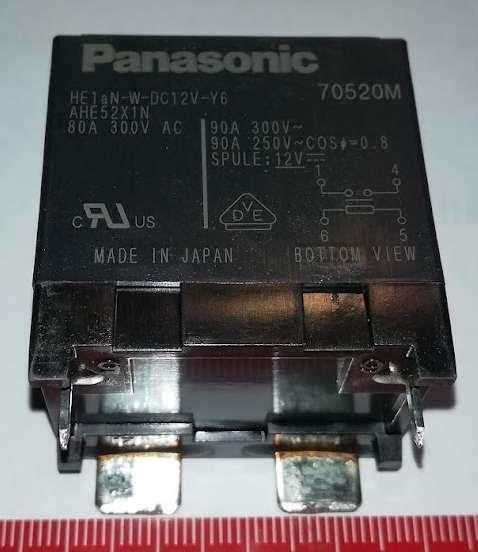 HE1aN-W-DC12V-Y6 -  relé PANASONIC
