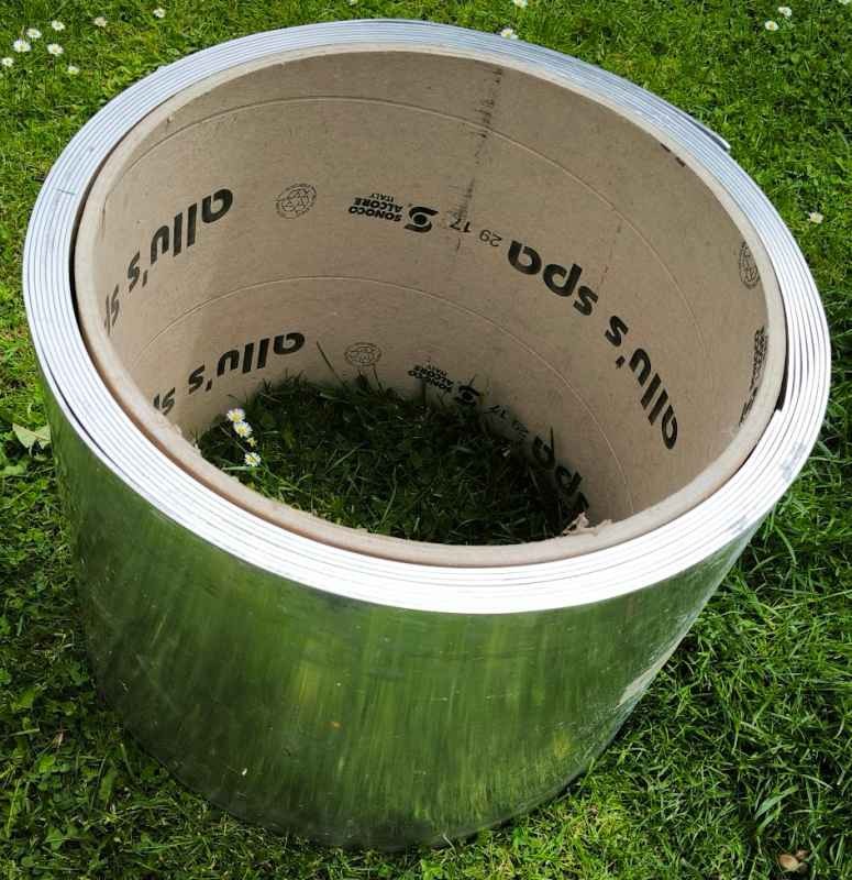 Hliníková (Al) folie pro vinutí - 350mm výška, 3mm tloušťka, cca 10m návin, cca 30kg, zbytek z výroby , dle foto  .. cena na dotaz / price on request