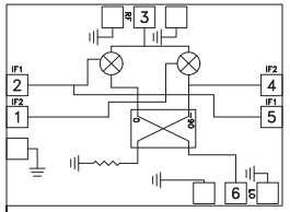 HMC524LC3BTR - RF Mixer GaAs MMIC I/Q mix / IRM SMT 22 - 32 GHz  .. cena na dotaz / price on request