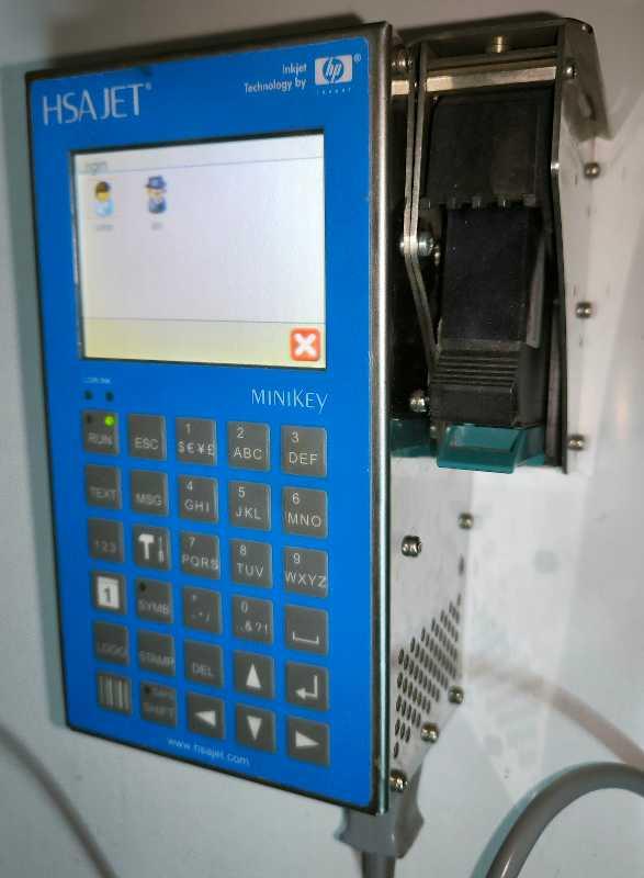 HSAJET minikey - inkjet popisovač  .. použitý / used .. cena na dotaz / price on request