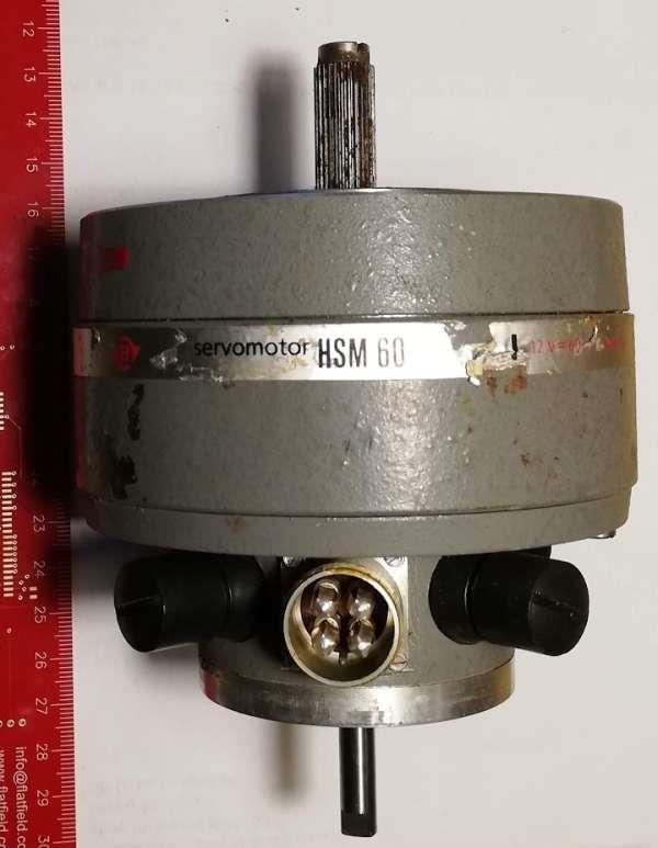 servomotor HSM60, starší, z demontáže  .. cena na dotaz / price on request