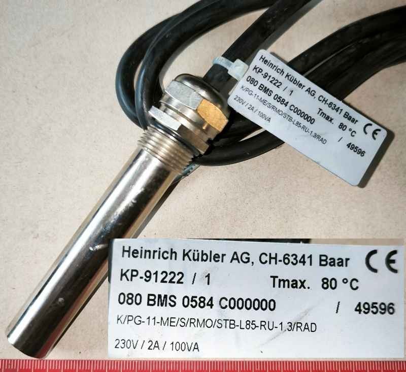 čidlo Heinrich Kubler AG - 080BMS0584C000000 - K/PG-11-ME/S/RMO/STB-L85-RU-1.3/RAD   .. cena na dotaz / price on request