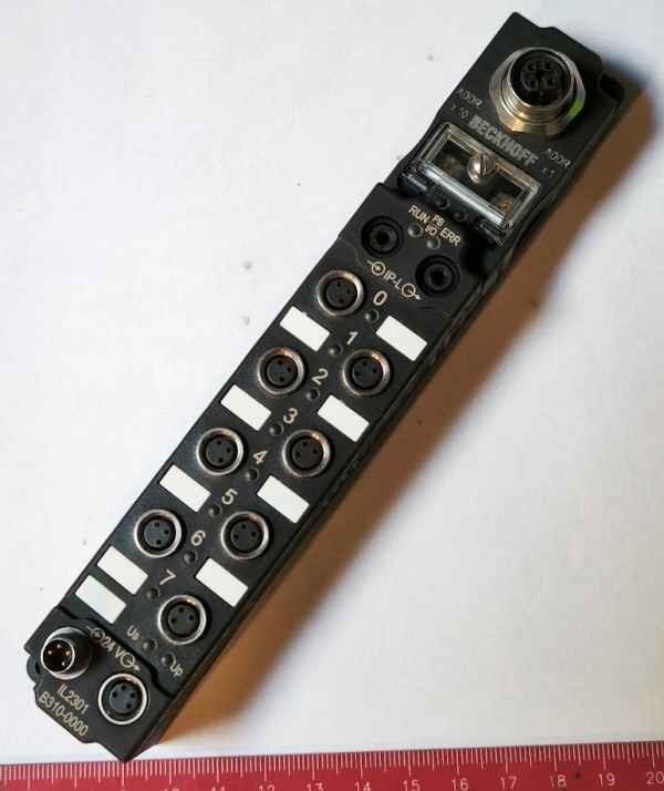BECKHOFF IL2301 B310-0000 BUS Module-  starší, z demontáže, dle foto   .. cena na dotaz / price on request