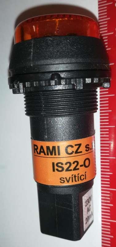 IS22-O signálka 230V svítící