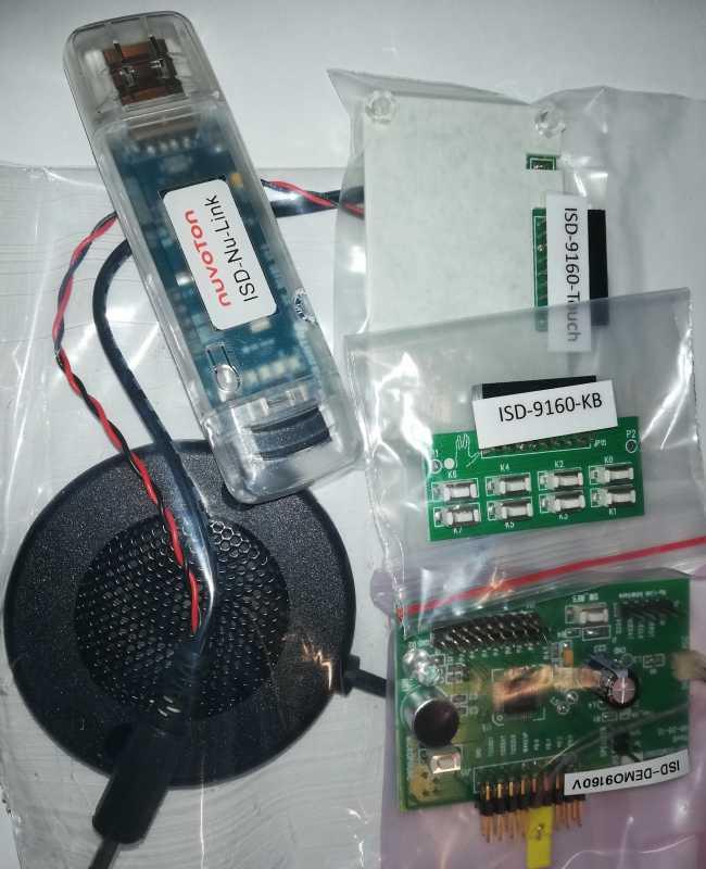 není skladem - ISD-DMK_9160 Development kit NUVOTON