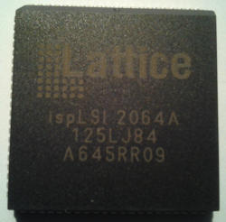 ISPLSI2064A - IC, CPLD, E2CMOS PLD, ISP .. asi naprogramováno