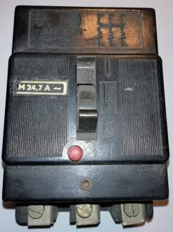 jistič J1K 50 M24,7A starší .. cena na dotaz / price on request