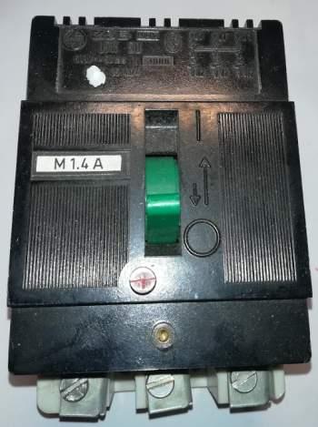 jistič J7K50 M1,4A     .. cena na dotaz / price on request