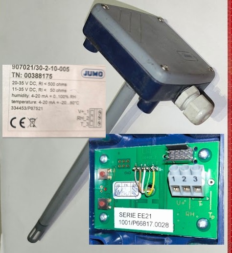 4051JUMO 907021/30-2-10-005 - Hygro Transducer  .. použitý / used.. cena na dotaz / price on request