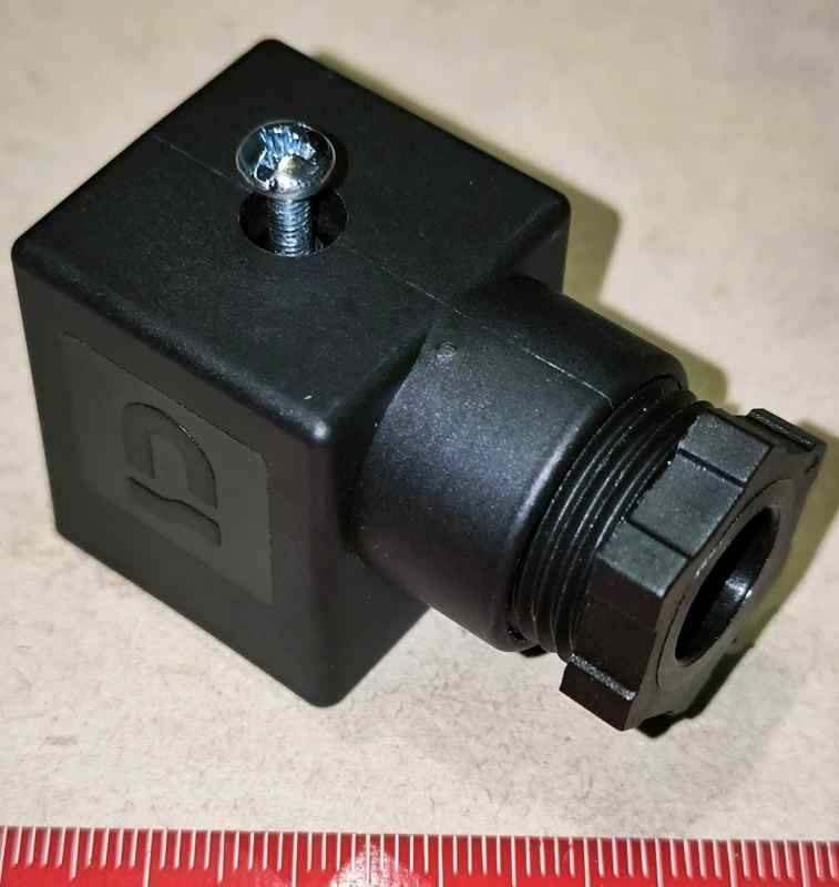 GSR Device Socket For Solenoid Valve Coil K0400009 Cable Plug
