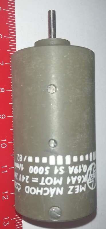 K6A1 - 24Vss 0,19A, motor MEZ,   .. cena na dotaz / price on request