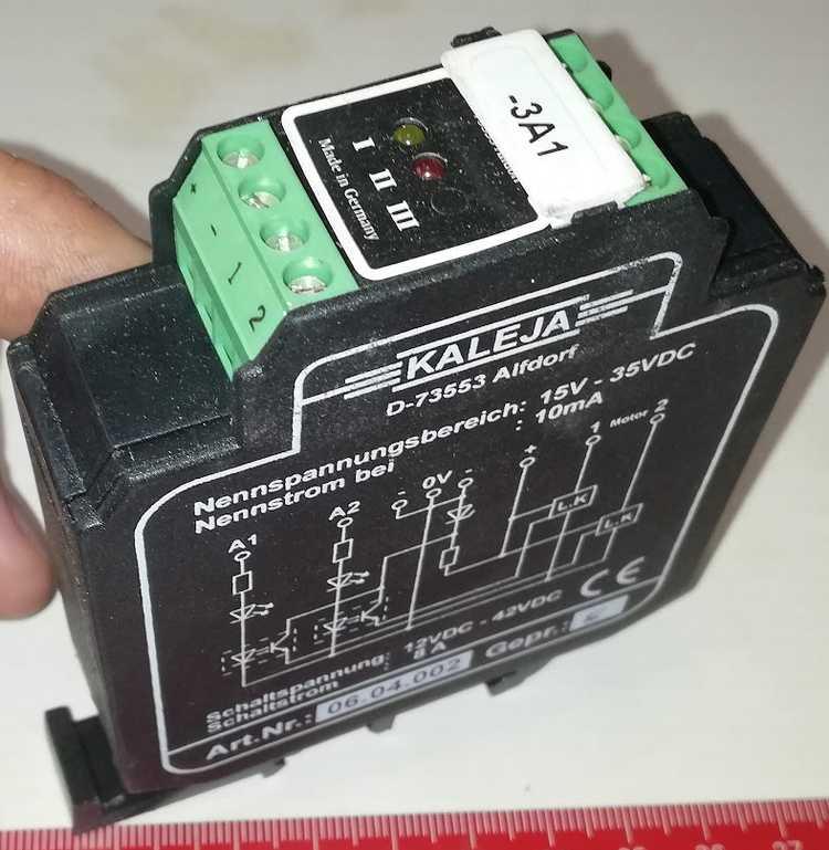 KALEJA 06.04.002  .. použitý / used   .. cena na dotaz / price on request