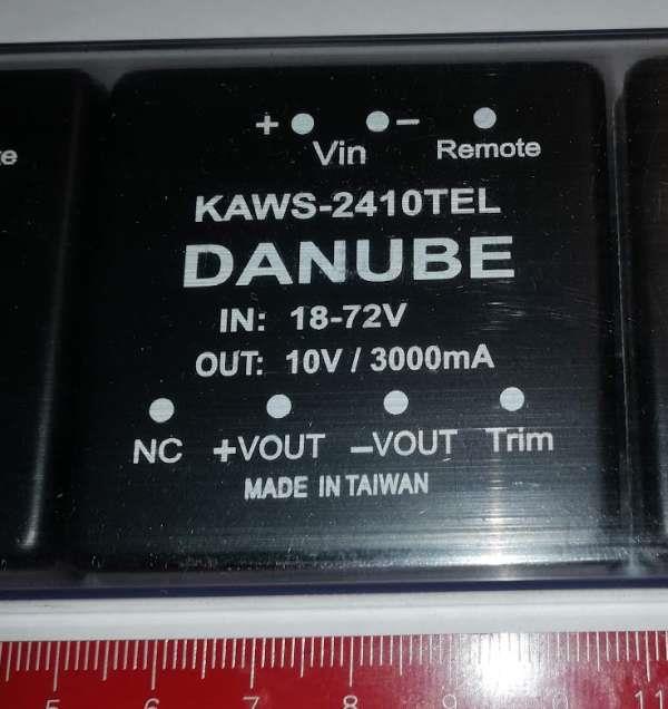 KAWS-2410TEL DC/DC měnič 18-72V  10V/3000mA .. cena na dotaz / price on request