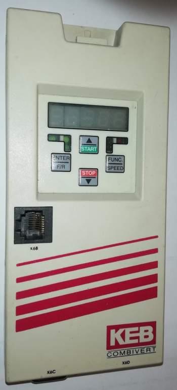 KEB F5 00.f5.060-5010  Operator F5,   z demontáže .. cena na dotaz / price on request