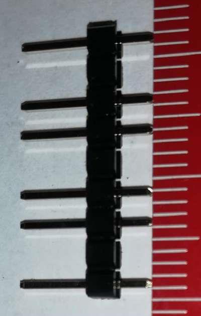 lámací lišta 9 pozic, osazeno 6 pozic ..  balení 200ks za 90Kč